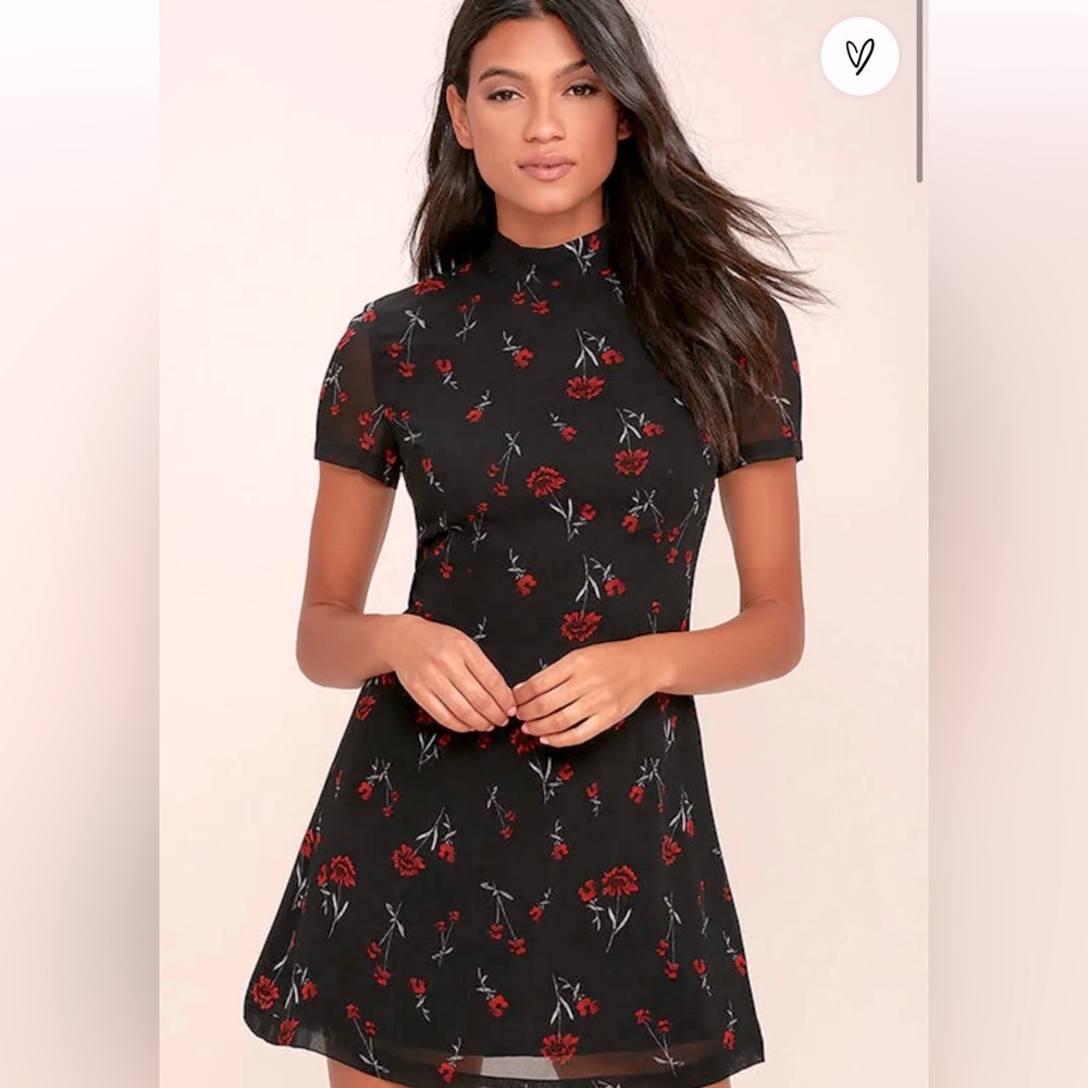 Lulus Floral Dress